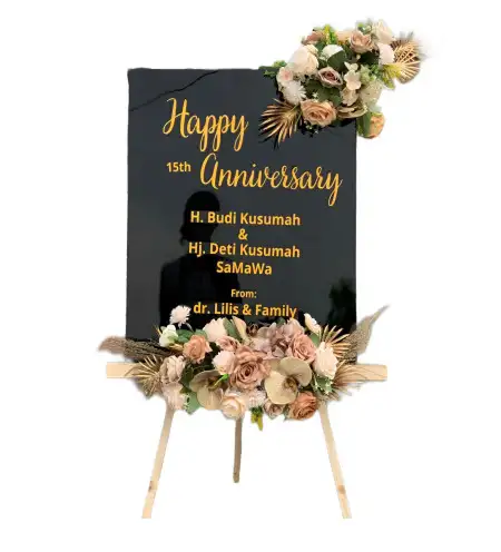 Papan Bunga Akrilik Mendawai
